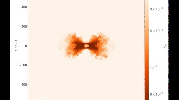 Electron fraction in core-collapse of a rapidly-rotating massive star