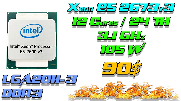 Xeon E5 2673v3: El sustituto perfecto y asequible del E5 2678v3