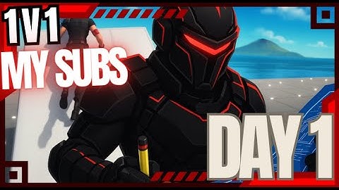 1V1ING MY FANS!!! DAY 1 (write your name in the chat to 1v1 me!)