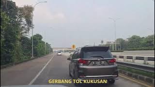 vlog suasana gerbang tol kukusan