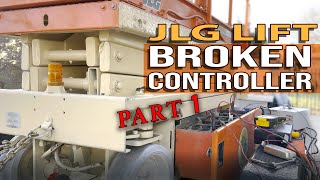 Can this JLG Lift be fixed? Broken Controller Board Plus many other repairs  Part 1 of 2