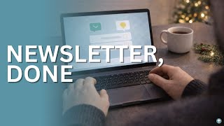 How to Write a Holiday Newsletter with AI