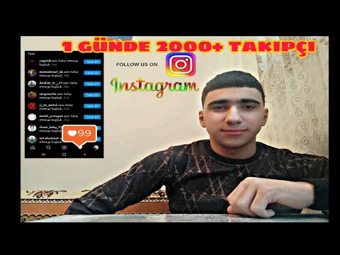 İNSTAGRAM DA AKTİV TAKİPÇİ YIĞMAQ #2