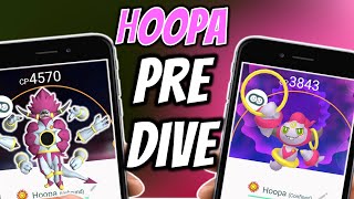 Hoopa Confined and Unbound Pre Dive in Pokemon Go!