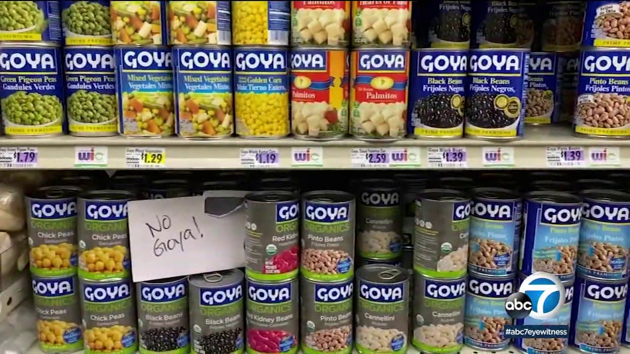 Goya Foods faces boycott after CEO comments at White House | ABC7