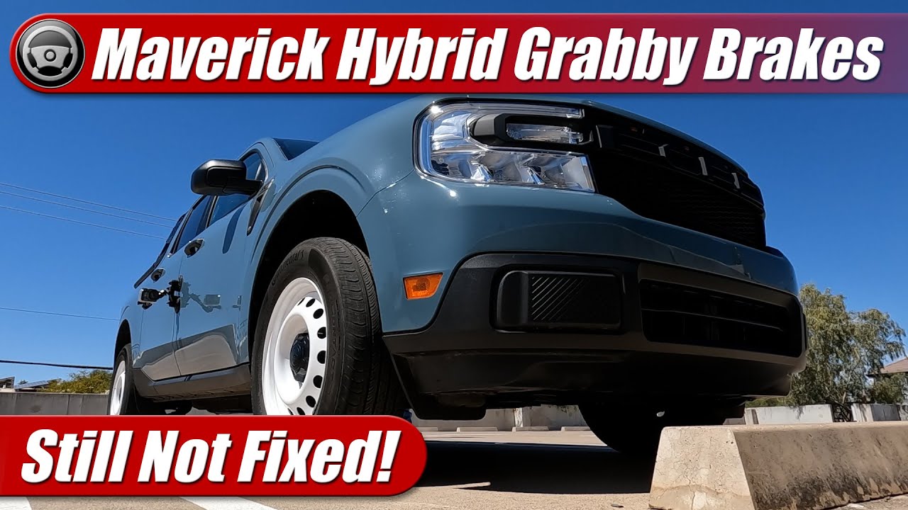 Ford Maverick Hybrid Grabby Brakes Still Not Fixed! YouTube