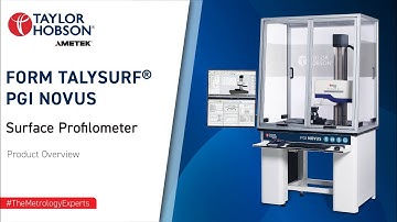 Surface Profilometer | Form Talysurf® PGI NOVUS | Product Overview (Italian)