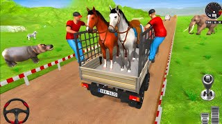 🚚 Animal Transport Truck Simulator 3D – Wild Horse & Zoo Animal Transport Gameplay (Android) screenshot 2