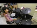 Harlot and the Beast - Avenged Sevenfold - - drums cover by kid DrummerXuan (7 years old)
