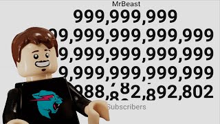 MrBeast Hits All The Subscribers but in LEGO
