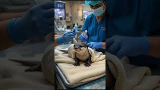 Otter Saved From Storm