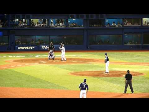 11.06.28 横浜14-5中日 渡辺直人 勝ち越しタイムリー