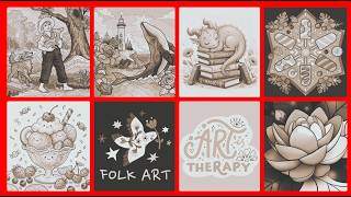 Color by Number Vibrant Art Collage: Whale Jump, Sleeping Dragon, Ice Cream & Mandala Popsicles screenshot 5