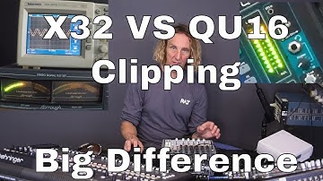 Metering & Clipping - Behringer X32 vs Allen & Heath QU16 (Public)