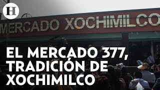 Conoce el tradicional Mercado 377 de la alcaldía Xochimilco | Mi Mercado | Reporte H