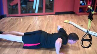 Push Up w/ Kick Out