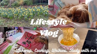 A day in the life | A typical Sunday | Cooking, Study with me, Skincare routine, Pet life | Vlog