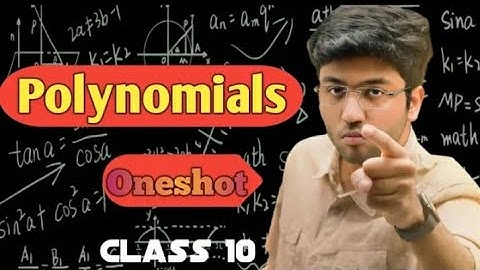 Polynomials Class 10th One Shot Revision By Shobhit Nirwan | one shot | revision @Shobhitnirwan