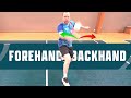 Forehand and Backhand Deception tricks in badminton