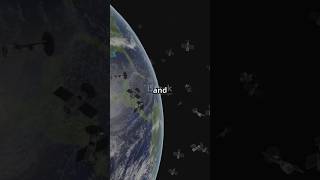 Speedy Satellites: 90-Minute Earth Orbits! #earthorbit #satellitetechnology #spacescience #Shorts