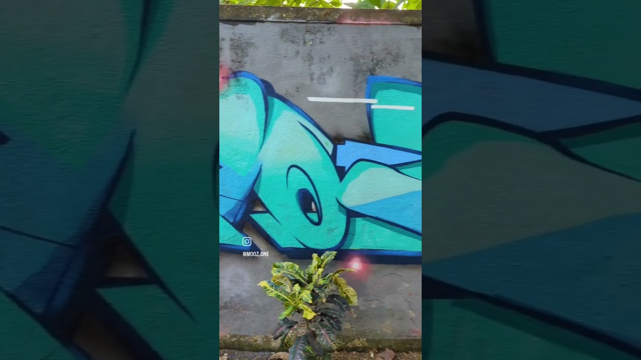 one of my favourites! Mooz Graffiti |  Graffiti in india