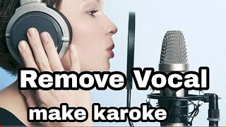 How to make karaoke of any song by singplay Android application Remove vocal screenshot 5