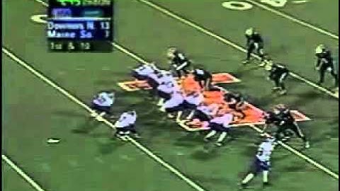 Football - Passing Plays: Play poor coverage by back judge