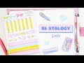 B6 Stalogy | Plan With Me | Weekly Setup Daily Pages | JAN 31- FEB 6 2022