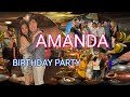 amanda 20th birthday celebration pbb housemate family reunion🎂🎂