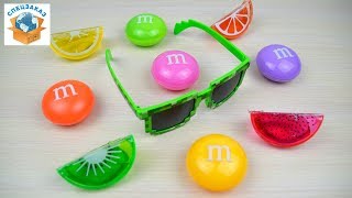 ЛИЗУНЫ ДОЛЬКИ ФРУКТОВ И M&M’s. ЖВАЧКА ДЛЯ РУК HANDGUM SLIME СЛИЗЬ | СПЕЦЗАКАЗ