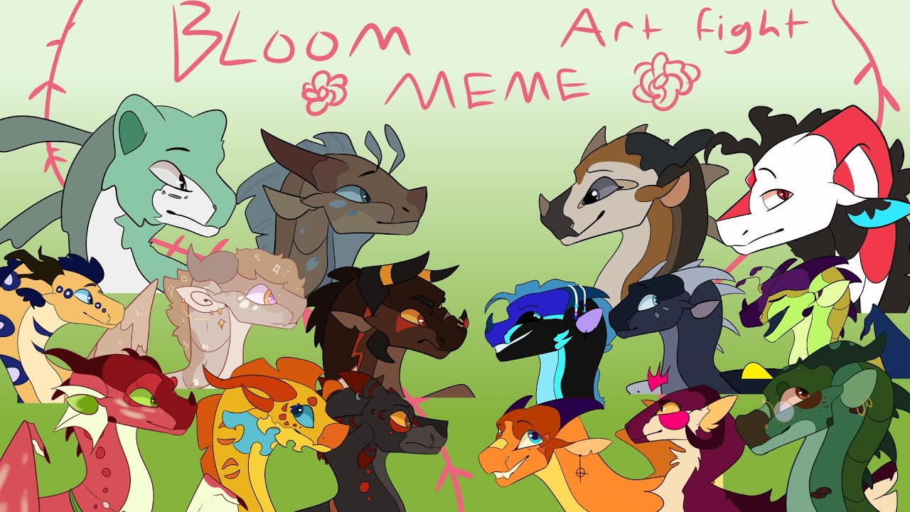 ~Bloom~ Big art fight animation meme- TEAM BLOOM FTW - YouTube