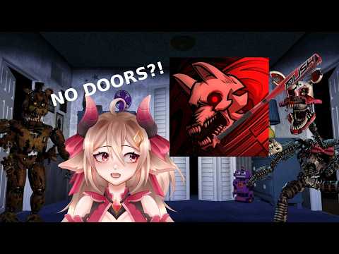 HOW DOES HE DO IT?! BONES5 THE GOAT | Mao Reacts to Can YOU BEAT FNAF 4 WITHOUT DOORS