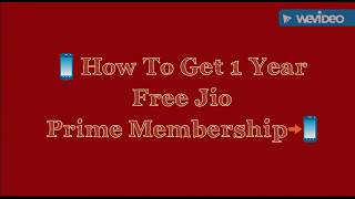 How To Get 1 Year Free Jio Prime Membership??? screenshot 5