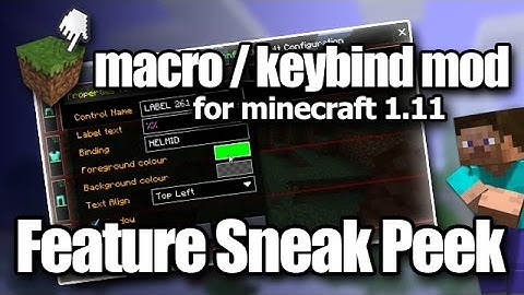 Macros 1.11 GUI Features Sneak Peek