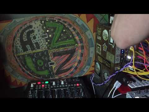 live modular synth performance  - "Audio Candy"