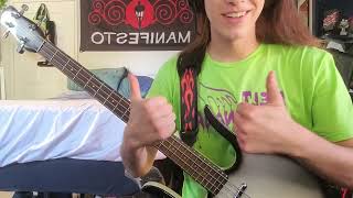 Benee - Kool (Bass Playthrough)