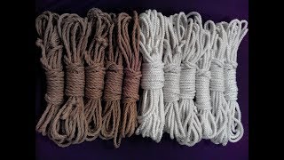 How to tie Shibari: Coiling rope for storage