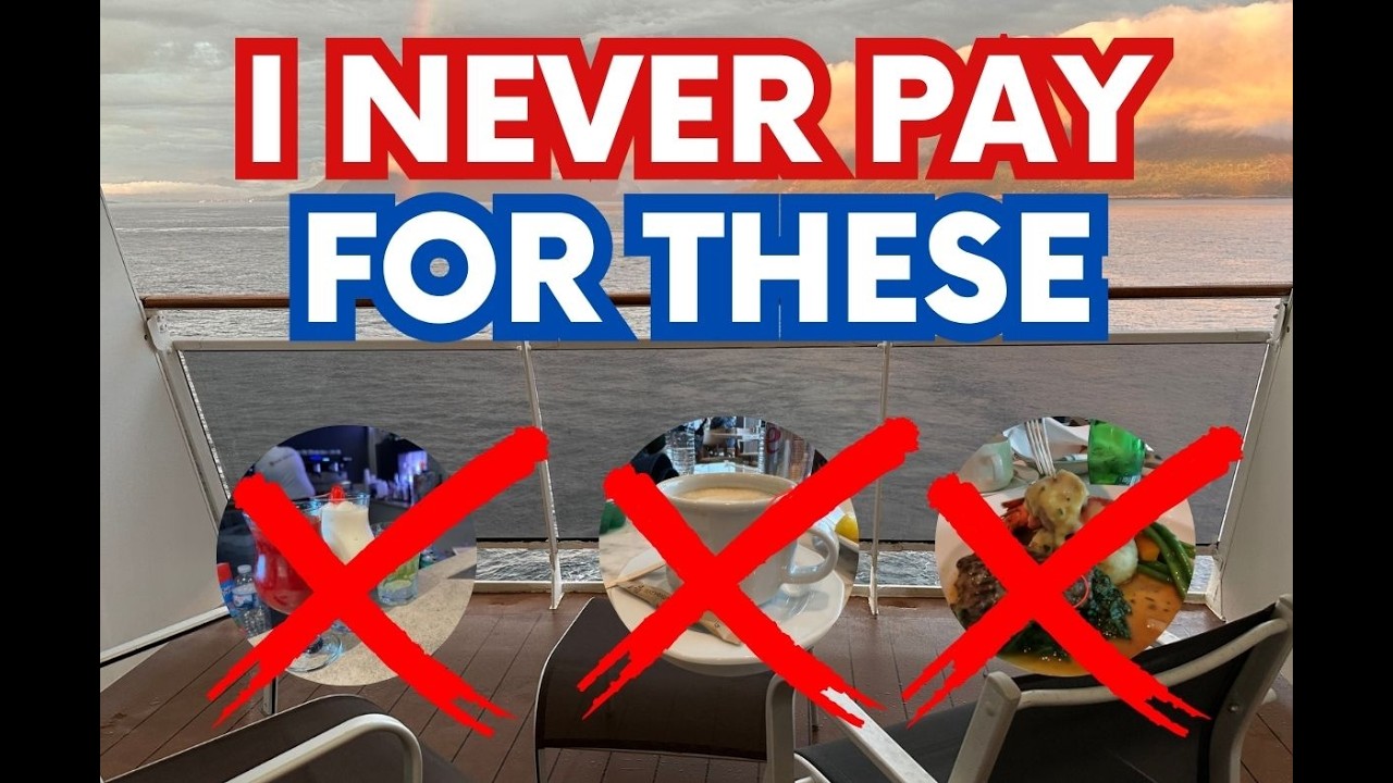 12 Things I Never Pay Extra for on a Cruise