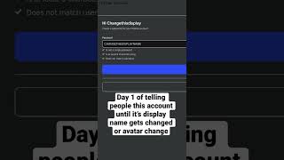 Day 1 of telling people this account #bloodline #hackit #roblox #trend #trending #viral #day1