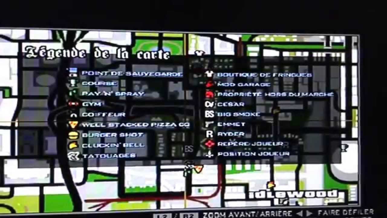 Comment jouer a 2 dans GTA San Andreas PS2 - YouTube