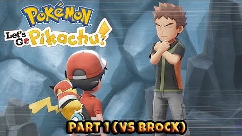 Pokémon: Let’s Go, Pikachu! Walkthrough Part 1 | From Pallet Town to Pewter City Gym (No Commentary)