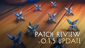 Patch Notes 0.1.5 Review | The Bazaar
