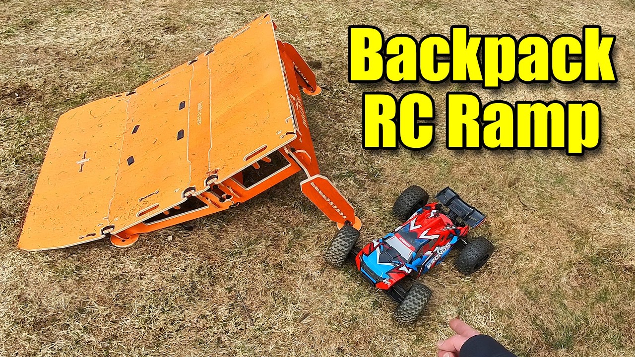 I Tried This Awesome Adjustable RC Car Ramp! Bold-RC Vector Jump - YouTube