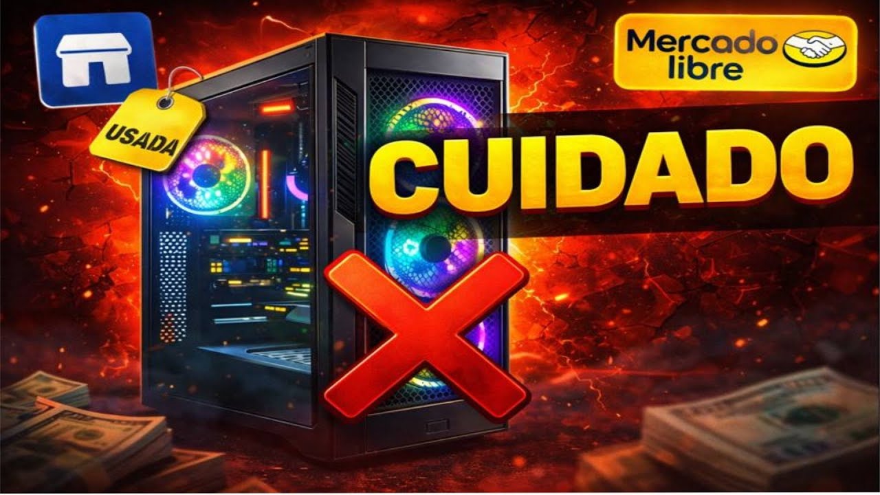 que debes hacer antes de comprar una pc usada en Marketplace o Mercado libre