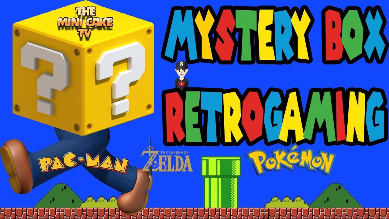 Box mystère jeux vidéo , Coffret surprise 100% jeux vidéo ! Retro