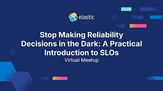 Stop Making Reliability Decisions in the Dark: A Practical Introduction to SLOs