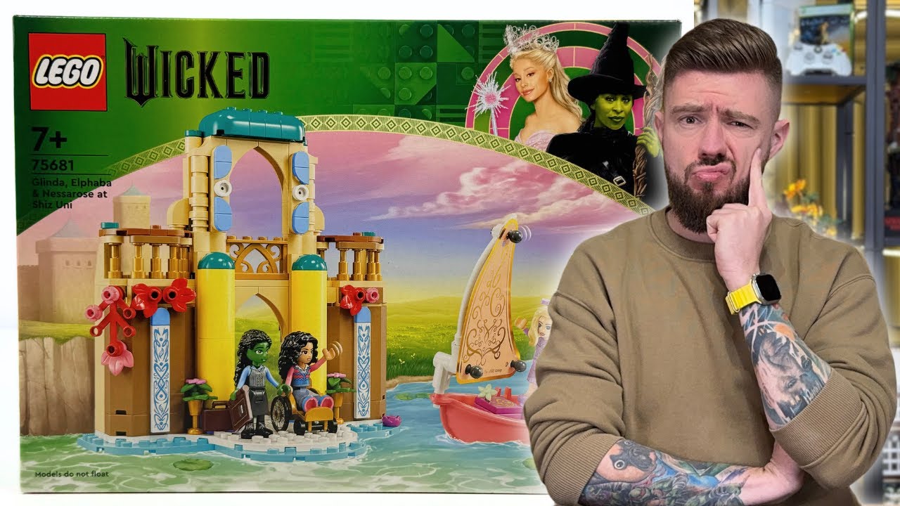 GLINDA, ELPHABA I NESSAROSE  NA SHIZ UNIVERSITY 🪄 LEGO WICKED 75681 RECENZJA