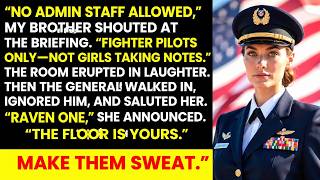 Full No Admin Staff Allowed My Brother Laughed—Until The General Walked In And Saluted Her. Raven... Update