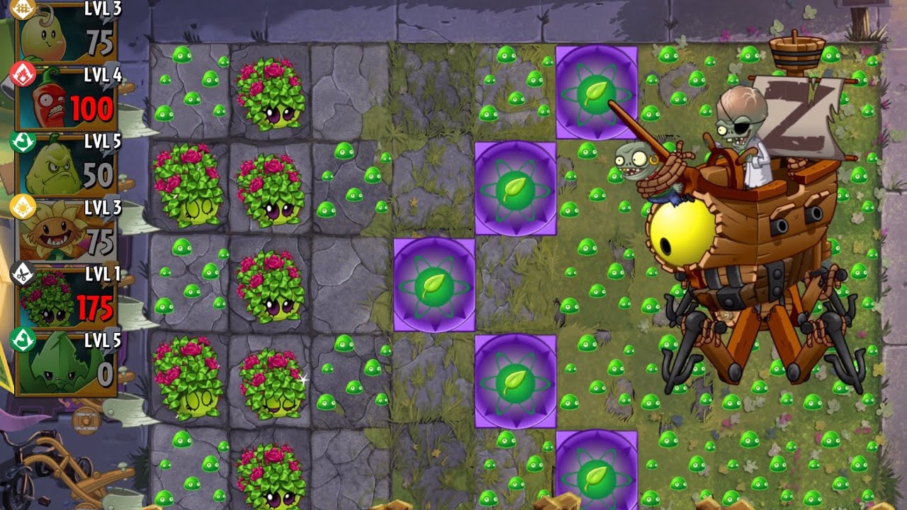 Pvz Rift Plants VS Zombies 2 EP.149 : Plants VS Zombossmech pirate rift - YouTube