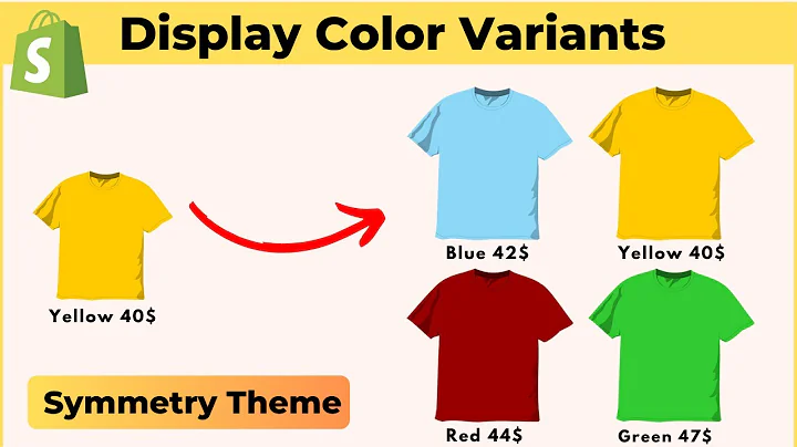 Increase Sales by Displaying Color Variants in Shopify Store